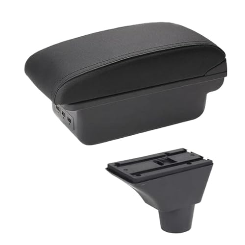 JBPIHZT Für Opel Für Meriva Armlehnenbox Mittelkonsole Arm-/Ellenbogenstütze Aufbewahrungskasten(B-Black black line) von JBPIHZT