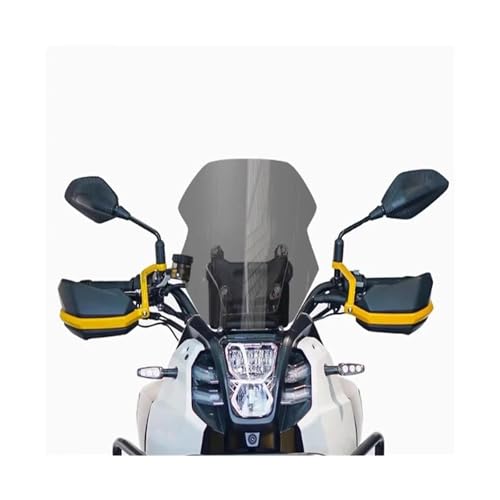 JBPIHZT Für QJMOTOR Für xiao650 SVT650 SVT 650 SVT-650 Motorrad Windschutzscheibe Modifizierte Windschutzscheibe Modifizierte Frontscheibe(GRAU,40CM) von JBPIHZT