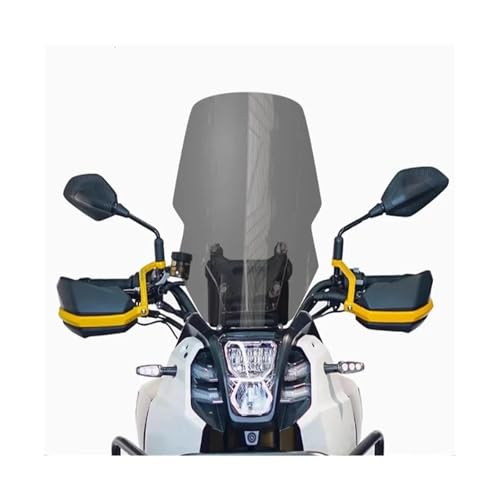 JBPIHZT Für QJMOTOR Für xiao650 SVT650 SVT 650 SVT-650 Motorrad Windschutzscheibe Modifizierte Windschutzscheibe Modifizierte Frontscheibe(GRAU,50CM) von JBPIHZT