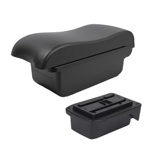 JBPIHZT Für TOYOTA Für Verso Armlehnenbox Für TOYOTA Für Verso EZ Autoarmlehnenbox Aufbewahrungsbox Mit USB-Schnittstelle(A2 schwarze Linie Kein USB) von JBPIHZT
