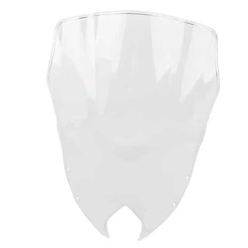 JBPIHZT Für Y&amaha FZS600 FZ6R FZ6-R FZ-6R XJ6 F XJ-6F 2009-2017 Windschutz Bildschirm Windabweiser Double Bubble Windschutzscheibe(Transparent) von JBPIHZT
