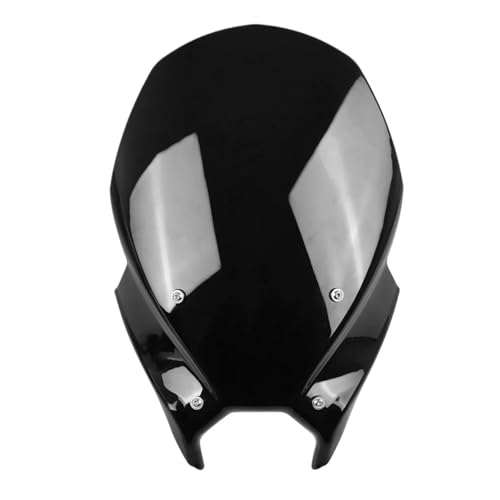 JBPIHZT Für Y&amaha MT-09 Y-AMT MT09 SP MT 09 2024 2025 Motorradzubehör Windschutzscheibe Windschirm-Set Deflektor Verkleidung Schutzschild Schutz(SCHWARZ) von JBPIHZT