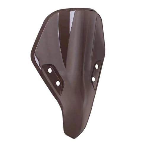 JBPIHZT Motorrad Doppelblasen-Windschutzscheibe WindScreen Spoiler Windabweiser Für CFMOTO 250 300 SR 250SR 300SR MY22(Braun) von JBPIHZT