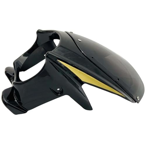 JBPIHZT Motorradverkleidung Modifizierte Schutzabdeckung Abdeckung Zubehör ABS-Material Motorradkopfbedeckung Glatt Passend Für CB400(Gray-Yellow) von JBPIHZT