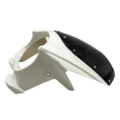 JBPIHZT Motorradverkleidung Modifizierte Schutzabdeckung Abdeckung Zubehör ABS-Material Motorradkopfbedeckung Glatt Passend Für CB400(Off-White) von JBPIHZT