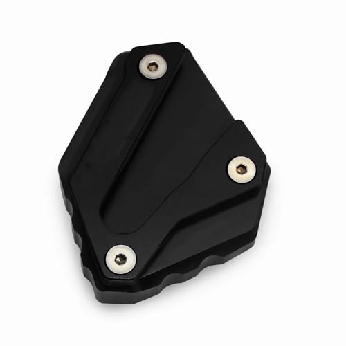 JBPIHZT Unterstützung Standpad-Platte Motorrad-Seitenständerfußverlängerungs-Stützpolster Für Goldwing 1800 GL 1800 F6B GL1800 2018 2019 2020 2021-2023 Verlängerungsplatte(SCHWARZ) von JBPIHZT