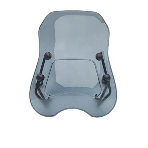 JBPIHZT Windschutzscheibe Für CFMOTO 450CLC 450CL-C CF400-10 Motorrad-Windabweiser Mit Halterung(Braun) von JBPIHZT