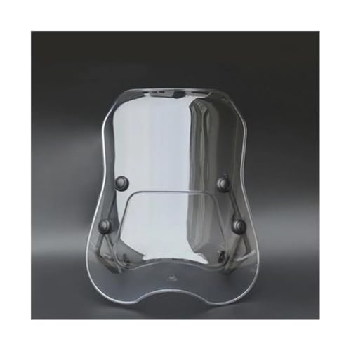 JBPIHZT Windschutzscheibe Für CFMOTO 450CLC 450CL-C CF400-10 Motorrad-Windabweiser Mit Halterung(Klar) von JBPIHZT