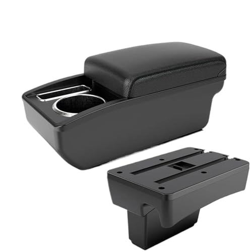 JBPIHZT Zentrale Armlehne Für Peugeot 307 I 2001 2002 2003 2004 2005 2006 2007 2008 Aufbewahrungsbox Innenraum(A2 schwarze Linie Kein USB) von JBPIHZT