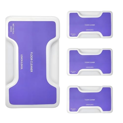 JBPSFSS Bodenreiniger for Saug- Und Wischroboter, Bodenreinigungsflüssigkeit 【Kompatibel Mit Narwal Freo Z Ultra】 Lösung for Mehrere Oberflächen(4pcs) von JBPSFSS