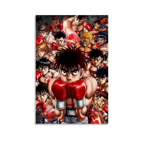 JBQOUOUZ Kunstdruck auf Leinwand, Motiv: Kampfgeist, heißblütig, Anime, klassisches Anime, Wandkunst, dekoratives Gemälde, Poster, 60 x 90 cm, ungerahmter Stil JBQOUOUZ Kunstdruck auf Leinwand, Motiv: Kampfgeist, heißblütig, Anime, klassisches Anime, Wandkunst, dekoratives Gemälde, Poster, 60 x 90 cm, ungerahmter Stil von JBQOUOUZ