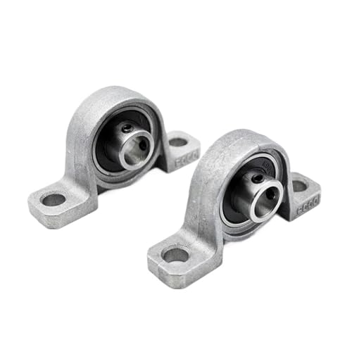 2/10 Stück Stehlager aus Zinklegierung KP08 KP000 KP001 KP002 KP003 KP004 Innenbohrung 8 mm 10 mm 12 mm 15 mm 17 mm 20 mm Mini-Lager(2Pcs,KP002 15mm) von JBWDWBKJG