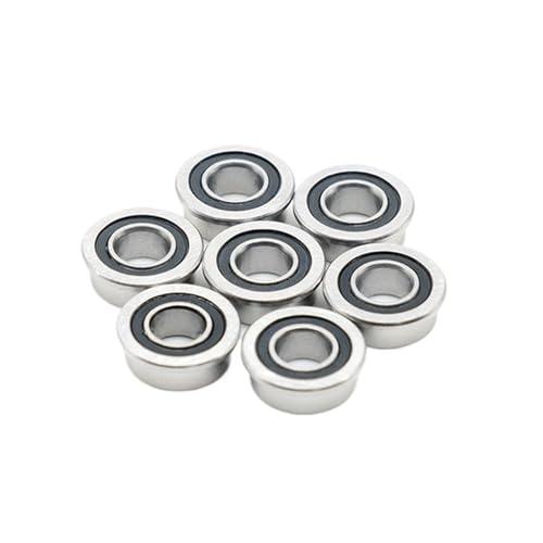 5 Stück MF105 RS Lager 5x10x4 mm ABEC-7 Voron 3D Flanschlager MF105-2RS Kugellager MF105RS 3D-Drucklager von JBWDWBKJG