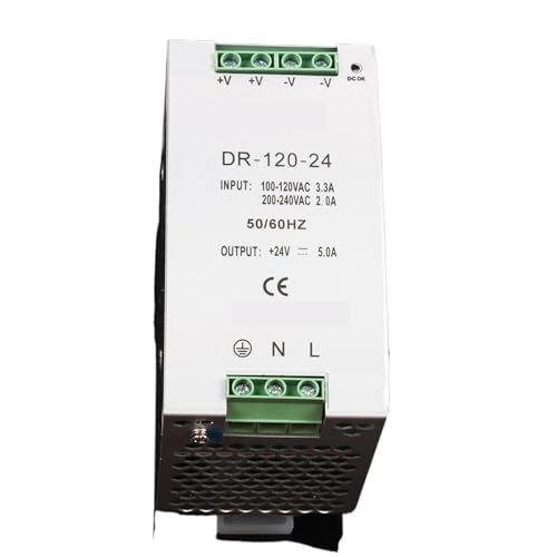 Din rail Single output Switch power supply DR-120W 12V 24V 48V ac dc converter for LED Strip DR-120-12 DR-120-24 48(12V_120W) von JBWDWBKJG