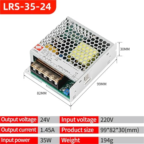 LRS-35W 50W 75W 5V 12V 24V Single Output Power Switch 2.9A 1.45A 4.2A 2.0A 6.25A 3.1A(24V-1.45A-35W) von JBWDWBKJG