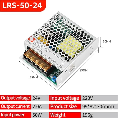 LRS-35W 50W 75W 5V 12V 24V Single Output Power Switch 2.9A 1.45A 4.2A 2.0A 6.25A 3.1A(24V-2.0A-50W) von JBWDWBKJG