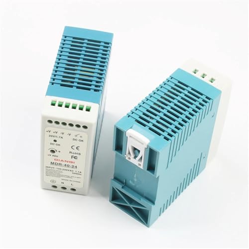 Mini Size Single Output Industrial DIN Rail switching Power Supply ac dc MDR 40W 60W driver output 5V 12V 15V 24V 36V 48V(12V_60W) von JBWDWBKJG