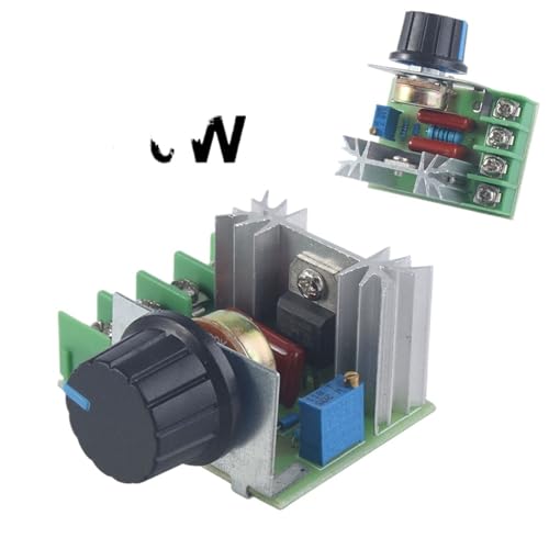 Voltage Regulator 2000 Watt AC 50-220 Volt Dimmer SCR Power Regulator Motor Speed Controller Home Improvement Regulators 2000W Voltage Regulator 2000 Watt AC 50-220 Volt Dimmer SCR Power Regulator Motor Speed Controller Home Improvement Regulators 2000W von JBWDWBKJG