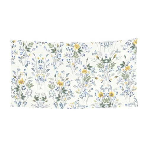 Blaue Blumen Blumenmuster Rosen Druck Hallowmas Party Banner Feiern Urlaub Event Dekoration für drinnen und draußen wiederverwendbar Blaue Blumen Blumenmuster Rosen Druck Hallowmas Party Banner Feiern Urlaub Event Dekoration für drinnen und draußen wiederverwendbar von JBYJBX