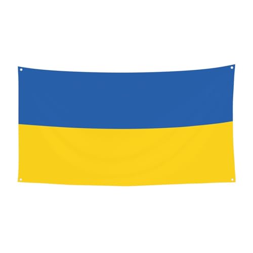 Flagge der Ukraine Druck Hallowmas Party Banner Feiern Urlaub Event Dekoration für drinnen und draußen wiederverwendbar Flagge der Ukraine Druck Hallowmas Party Banner Feiern Urlaub Event Dekoration für drinnen und draußen wiederverwendbar von JBYJBX
