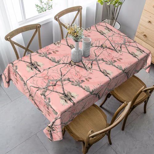 JBYJBX Rechteckige Tischdecke mit roten Blättern, für Esszimmer, Party, Innen- und Außenbereich, dekorative Tischdecke JBYJBX Rechteckige Tischdecke mit roten Blättern, für Esszimmer, Party, Innen- und Außenbereich, dekorative Tischdecke von JBYJBX