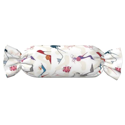 JBYJBX Zylindrisches praktisches Kissen mit hohem Absatz, vielseitig, bequem, Schlafzimmer, Wohnzimmer, Reisen von JBYJBX