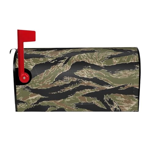 Tiger Stripe Camo Print Cute and Unique Easy to Install Magnetic Mailbox Cover Waterproof Mailbox Decor Tiger Stripe Camo Print Cute and Unique Easy to Install Magnetic Mailbox Cover Waterproof Mailbox Decor von JBYJBX