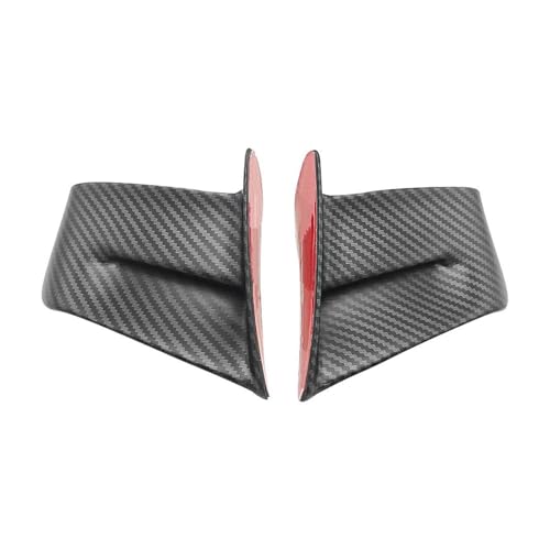 Aerodynamische Winglets die Verkleidung Motorräder Mit Seitenflügel Festem Flügel Und Aerodynamischem Querruder Für DUCATI Für Panigale V2 V2S 2020 2021 2022 2023 Motorradspoiler(Matte Carbon-Lackieru von JCAKES