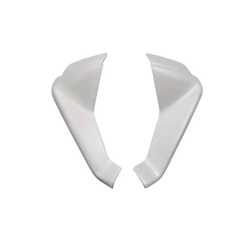 JCAKES Aerodynamische Winglets die Verkleidung Motorrad Frontlippe Windflügelabdeckung Kegel Aerodynamik Verkleidungs Winglets Für Aprilia RS 660 2021 2022 2023 2024 Motorradspoiler(Weiß) von JCAKES