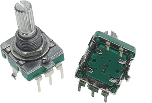 JCAKES Drehcodierer 1pcs 360 Grad Rotary Encoderschalter EC16 Encoder -Audiocodierung 5Pin Griff lang 2 0mm Schalter JCAKES Drehcodierer 1pcs 360 Grad Rotary Encoderschalter EC16 Encoder -Audiocodierung 5Pin Griff lang 2 0mm Schalter von JCAKES