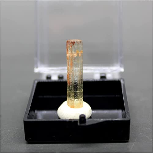 JCAKES mineralien Steine Seltene natürliche Aquamarin-Edelstein-Mineral-Exemplar-Steine und -Kristalle Heilung Kristalle Quarz-Edelsteine-Box-Größe 3,4 cm kristall Steine deko (Color : Style) von JCAKES