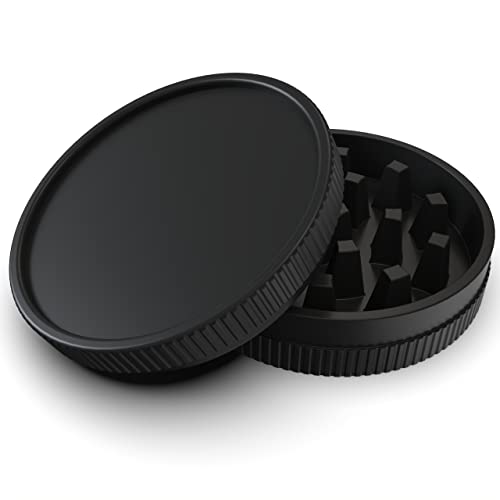 Eco Grinder Klein Crusher 55mm x 25mm Kräutermühle Basic aus Pflanzenfasern Schwarz von JCASE