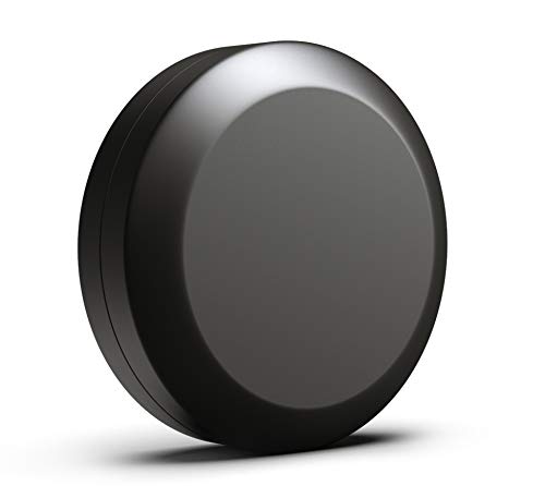 JCASE Stabile Stash Metall Dose I Luftdicht I Wasserdicht I ø55x23mm I UV Licht geschützte Box für Pillen, Kräuter und Gewürze (Black) von JCASE