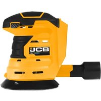 JCB - Akku Exzenterschleifer 18V 125 mm Sologerät ohne Akku & Ladegerät von JCB