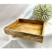Mango-Tablett/ Serviertablett/Mango-Holz Unikat Mit Gravur Frühstückstablett Personalisierbar Holztablett von JCFeuerholz