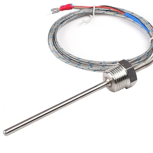 1/2 NPT Edelstahl K Thermoelement Sensor Pt100 Sonde PID Temperaturregler 2M Kabel 1Pcs(Pt100 100mm) von JCIBHODF