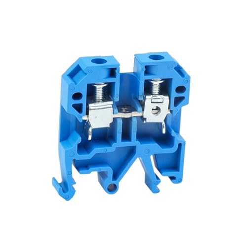 10Pcs SAK6EN Universal Schraube Verbindung SAK6 SAK 6 Mm² Draht DIN Rail Terminal Block(Blue) von JCIBHODF