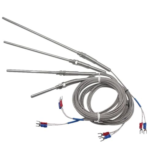 150mm Sonde Typ Thermoelement K Typ Thermoelement Sensor Edelstahl Thermoelement 1Pcs(Line length 2m) von JCIBHODF