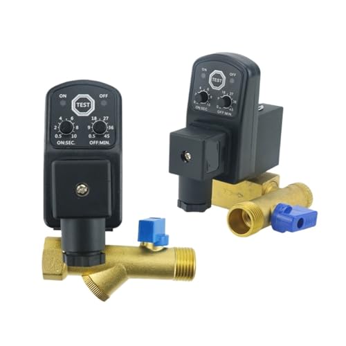 DN15 Messing Elektronische Ablauf Magnetventil Auto Timer OPT-A B 1Pcs(Split-body type,24V) von JCIBHODF