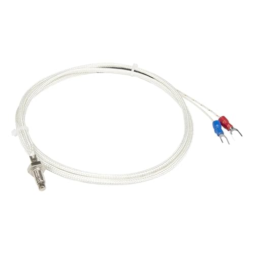 FTARB01 K Typ M6 M8 M10 Bolzenkopf 1m Fiberglas geflochtenes Kabel Schraube Thermoelement 1St(K M6 thread) von JCIBHODF