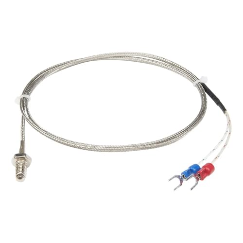 FTARB01 KE Typ M6 M8 Bolzenkopf 1m Metallabschirmkabel Schraube Thermoelement 1St(K M8 thread) von JCIBHODF