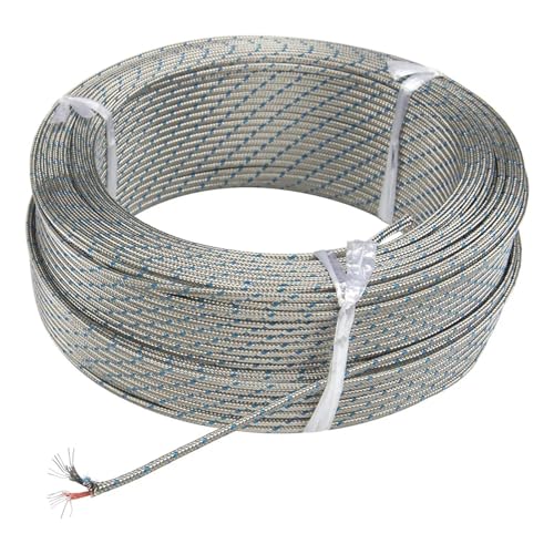 FTARE01 100 m/1 Rolle SRKE Typ Thermoelement-Verlängerungskabel, 1 Stück(K 100m) von JCIBHODF