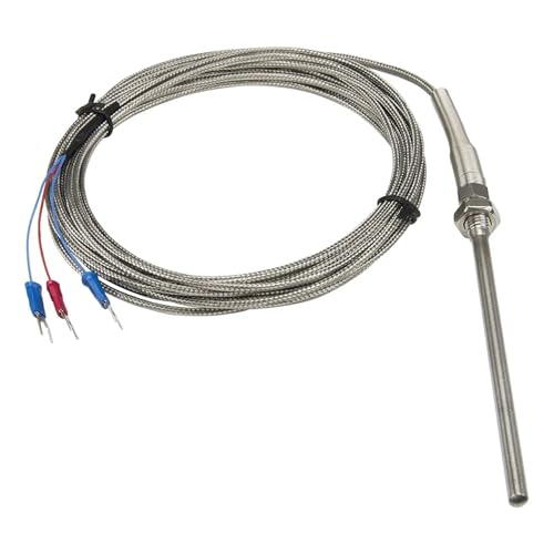 FTARP07 PT100 Typ 5m Kabel Sondenkopf RTD Temperatursensor M8 Gewinde Sondenlänge 100mm 1St FTARP07 PT100 Typ 5m Kabel Sondenkopf RTD Temperatursensor M8 Gewinde Sondenlänge 100mm 1St von JCIBHODF