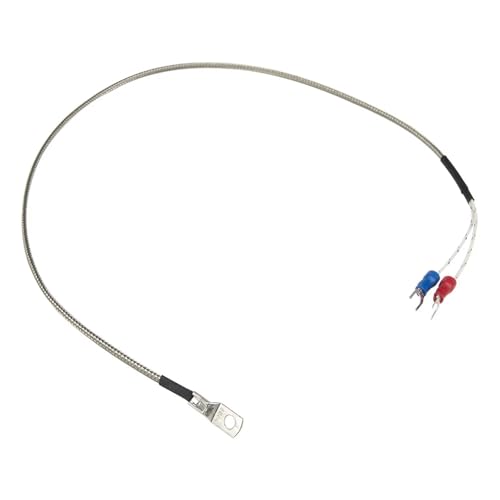 FTARR03 K Typ 0,5 m Metall-Screening-Kabel Ringkopf Thermoelement Temperatursensor 1 Stück(6mm hole) von JCIBHODF