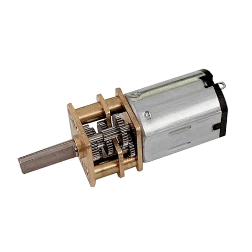 GA12-N20 DC 3V 6V 12V Metallgetriebemotor Zahnradgetriebemotor 30-1000RPM 1St(100RPM_6V) von JCIBHODF