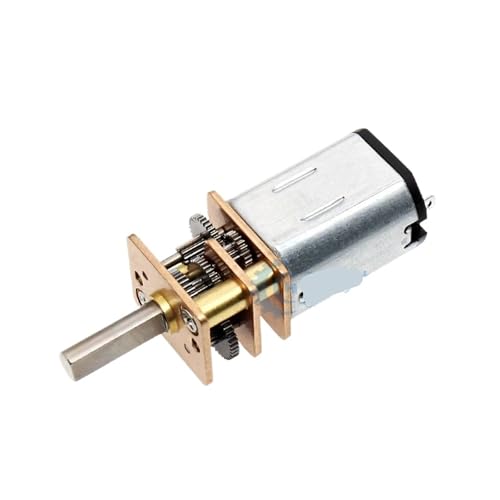 Motor CHF-GM12-N20 N20 DC12V 300RPM Metallgetriebemotor Elektrischer Getriebemotor Box 1St(Ratio 1000(Lengthen),DC3V-15) von JCIBHODF