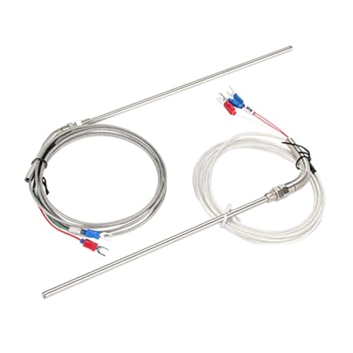 Schraube Thermoelement M8 Typ KJ PT100 Druckfeder Sonde Temperatursensor 1 Stücke(5m M8 PT100,150mm) von JCIBHODF