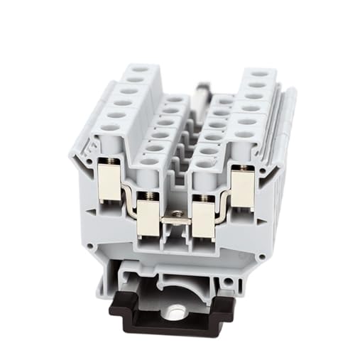 UDK-10 Schraube 4-Draht-Anschluss 10mm² Elektrischer Din-Schienen-Anschlussblock, 2 Eingänge/Ausgänge 5St(1 Pc) von JCIBHODF