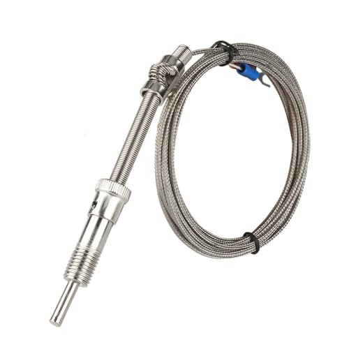 WRNT-201 1-10 m M12 Typ K/E/ PT100 Druckfeder Abgeschirmtes Draht-Thermoelement 1 Stücke(PT100 Type 1M) von JCIBHODF