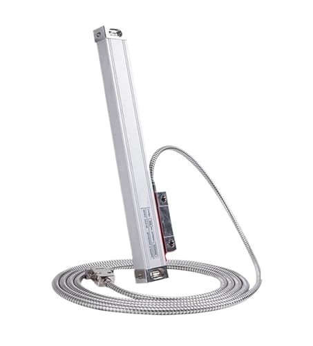 0,005 mm schlanke lineare DRO-skala 5 V DC 450 mm-1000 mm Gitterlineal Sensorverschiebung for Fräsdrehmaschine Präzision und Multifunktion(Working length 450mm) von JCKJWL